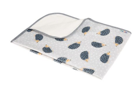 AKUKU A1044 Podkład frotte z ceratką 70x50cm Jeżyki AKUKU A1044 Podkład frotte z ceratką 70x50cm Jeżyki