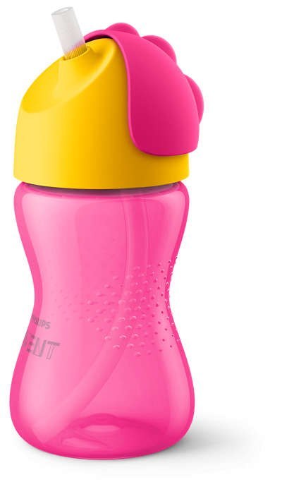 AVENT SCF798/02 Kubek ze słomką 300 ml girl AVENT SCF798/02 Kubek ze słomką 300 ml girl