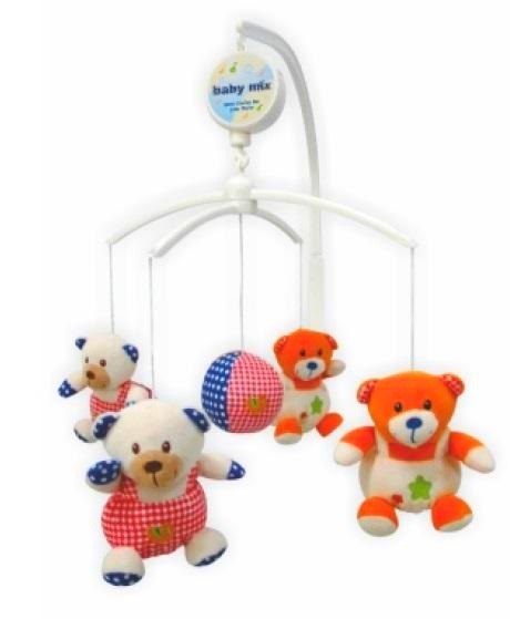 BABY MIX TK/362M Karuzela pluszowa Miś 14309 BABY MIX TK/362M Karuzela pluszowa Miś 14309
