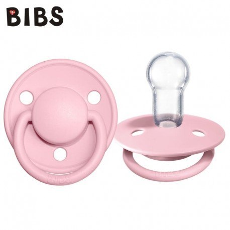 BIBS 1010234 Smoczek uspokajający DE LUX ONE SIZE BABY PINK BIBS 1010234 Smoczek uspokajający DE LUX ONE SIZE BABY PINK