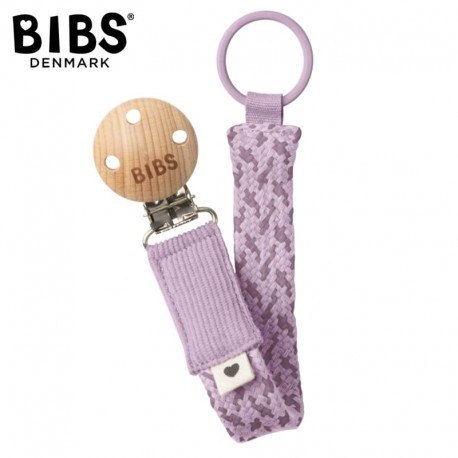 BIBS 9401111 PACIFIER BRAID zawieszka do smoczków 100% GOTS organic cotton Sky/Mauve BIBS 9401111 PACIFIER BRAID zawieszka do smoczków 100% GOTS organic cotton Sky/Mauve
