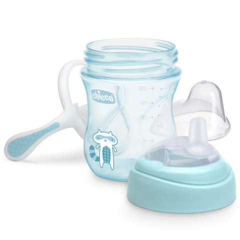 CHICCO 00006911200000 Pierwszy kubek treningowy 4m+ boy CHICCO 00006911200000 Pierwszy kubek treningowy 4m+ boy
