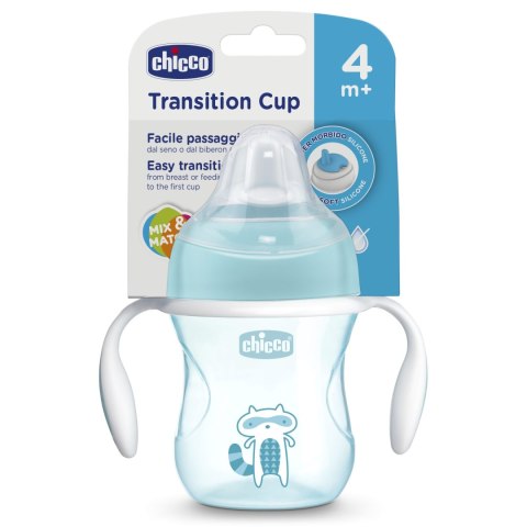 CHICCO 00006911200000 Pierwszy kubek treningowy 4m+ boy CHICCO 00006911200000 Pierwszy kubek treningowy 4m+ boy