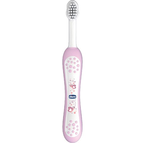 CHICCO 00006958100000 Szczoteczka do zębów różowa* CHICCO 00006958100000 Szczoteczka do zębów różowa*