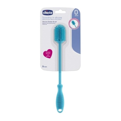 CHICCO 00009720000000 Silikonowa szczotka do mycia butelek CHICCO 00009720000000 Silikonowa szczotka do mycia butelek
