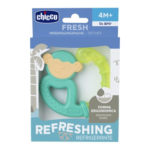 CHICCO 00028130300000 Gryzak wodny Małpka/ Leniwiec 4m+ CHICCO 00028130300000 Gryzak wodny Małpka/ Leniwiec 4m+