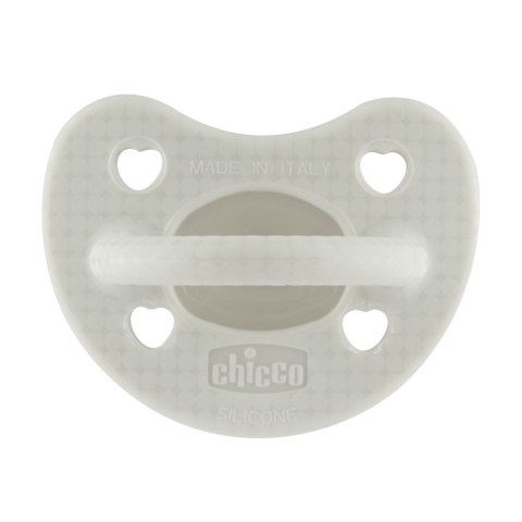 CHICCO 00073011380000 Smoczek PHYSIOFORMA LUXE 2-6M szary