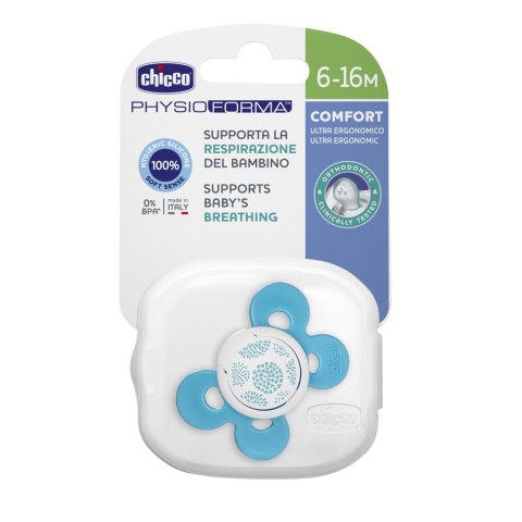 CHICCO 00074913210000 Smoczek PH COMFORT silikon 6-16m+ 1 szt CHICCO 00074913210000 Smoczek PH COMFORT silikon 6-16m+ 1 szt