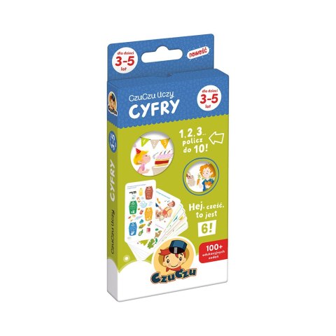 CzuCzu 7223258 Książeczka edukacyjna Cyferki CzuCzu 7223258 Książeczka edukacyjna Cyferki