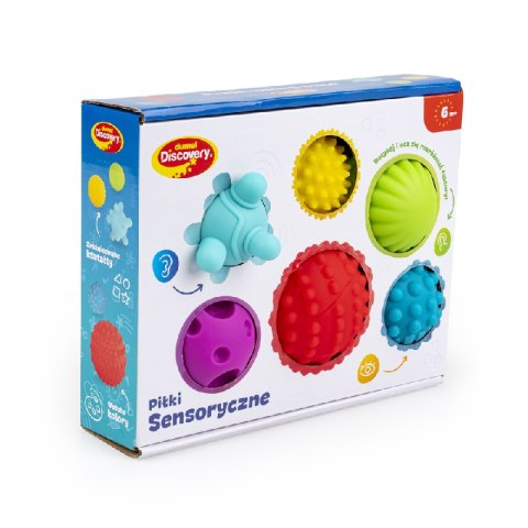 DUMEL DD 44340 Piłki sensoryczne DUMEL DD 44340 Piłki sensoryczne