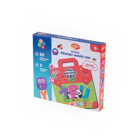 DUMEL DG 82276 Puzzle dzwięki wokół nas moje pierwsze ABC DUMEL DG 82276 Puzzle dzwięki wokół nas moje pierwsze ABC