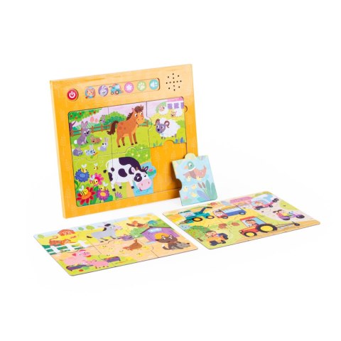 DUMEL DG 82726 Puzzle dźwięki wokół nas wieś DUMEL DG 82726 Puzzle dźwięki wokół nas wieś