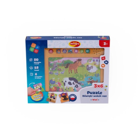 DUMEL DG 82726 Puzzle dźwięki wokół nas wieś DUMEL DG 82726 Puzzle dźwięki wokół nas wieś