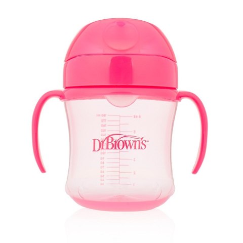 Dr.Browns TC61001 Kubek z miękkim ustnikiem 180ml 6+ Dr.Browns TC61001 Kubek z miękkim ustnikiem 180ml 6+