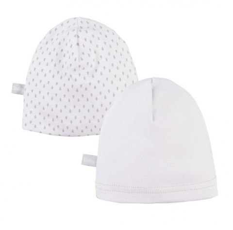 EWA 906724 Czapka Smerfetka 2-pak biała 56 EWA 906724 Czapka Smerfetka 2-pak biała 56