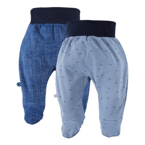 EWA 940746 Półśpioch 2-pak S&M jeans/niebieski 56 EWA 940746 Półśpioch 2-pak S&M jeans/niebieski 56