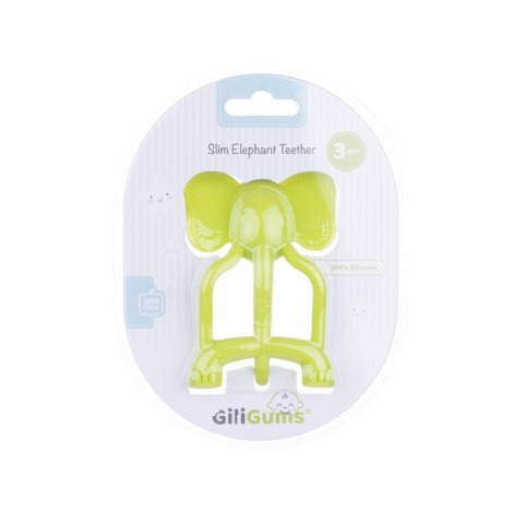 GILIGUMS GG 21309 Gryzak uspokajający słoń limonka GILIGUMS GG 21309 Gryzak uspokajający słoń limonka