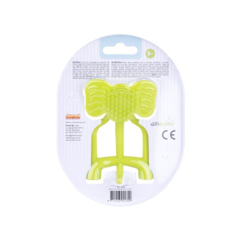 GILIGUMS GG 21309 Gryzak uspokajający słoń limonka GILIGUMS GG 21309 Gryzak uspokajający słoń limonka