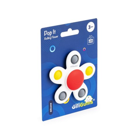 GILIGUMS GG 30045 Zakręcony kwiatek POP IT kontrast GILIGUMS GG 30045 Zakręcony kwiatek POP IT kontrast