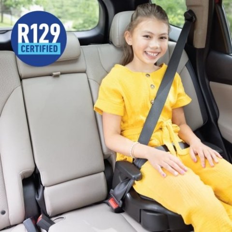 GRACO Fotelik BOOSTER BASIC R129 Midnight (black) GRACO Fotelik BOOSTER BASIC R129 Midnight (black)