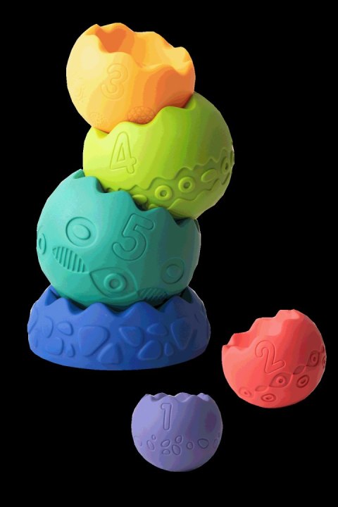 HENCZ 813 Piramida sensoryczna -Pastelowa HENCZ 813 Piramida sensoryczna -Pastelowa