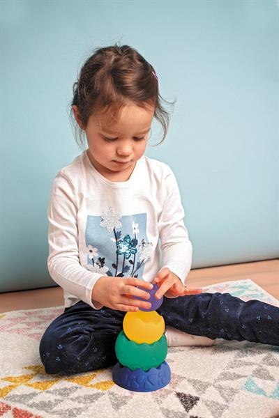 HENCZ 813 Piramida sensoryczna -Pastelowa HENCZ 813 Piramida sensoryczna -Pastelowa