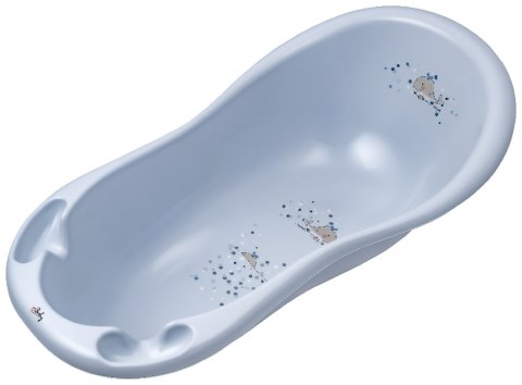 MALTEX Wanna 100cm Wieloryb satynowy błękit MALTEX Wanna 100cm Wieloryb satynowy błękit