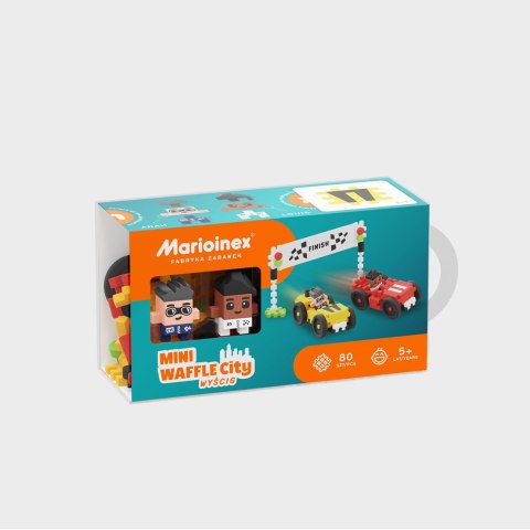 MARIOINEX 903179 Klocki waffle mini - wyścig 80 el. MARIOINEX 903179 Klocki waffle mini - wyścig 80 el.