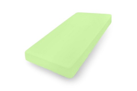 MATEX Prześcieradło JERSEY z gumką 60x120 [TB0027_52] zielone