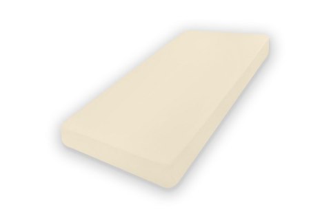 MATEX Prześcieradło JERSEY z gumką 70x140 [TB0028_02]ekri