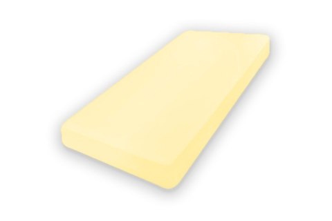 MATEX Prześcieradło JERSEY z gumką 70x140 [TB0028_04] żółte