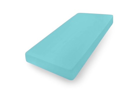 MATEX Prześcieradło JERSEY z gumką 70x140 [TB0028_31]turkus