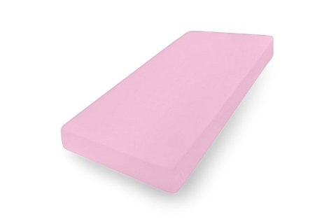 MATEX Prześcieradło nieprzemakalne JERSEY 60x120 [TB0241_10] róż