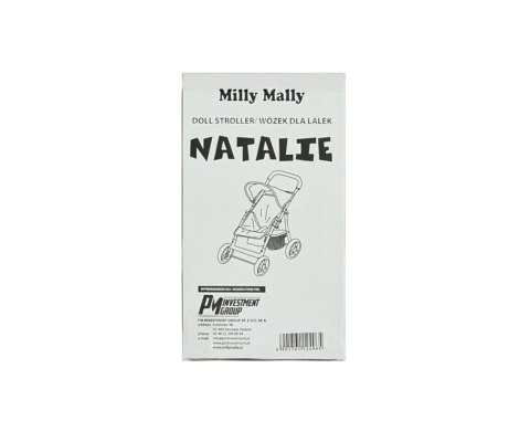 MILLY MALLY 2723 Wózek dla lalek Natalie Candy MILLY MALLY 2723 Wózek dla lalek Natalie Candy