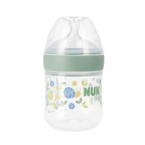 NUK 743076 Butelka 150 ml For Nature smoczek sil. S NUK 743076 Butelka 150 ml For Nature smoczek sil. S