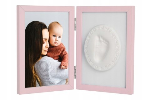 ODCISK BOBASA Tiny Memories - Ramka z glinką różowa ODCISK BOBASA Tiny Memories - Ramka z glinką różowa
