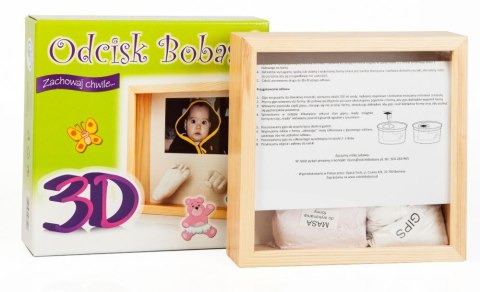 Odcisk Bobasa - Ramka na odcisk 3D Odcisk Bobasa - Ramka na odcisk 3D
