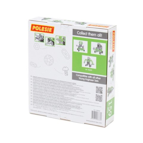 POLESIE 86655 Zestaw Wynalazca 182 elem. w pudełku POLESIE 86655 Zestaw Wynalazca 182 elem. w pudełku