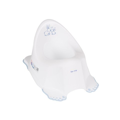TEGA KR-001-103 Nocnik antypoślizgowy KRÓLICZKI biały TEGA KR-001-103 Nocnik antypoślizgowy KRÓLICZKI biały
