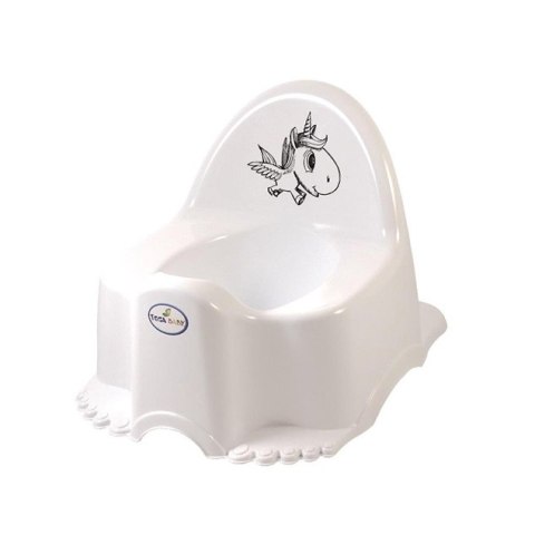 TEGA PO-055-103 Nocnik z pozytywką ECO JEDNOROŻEC biały TEGA PO-055-103 Nocnik z pozytywką ECO JEDNOROŻEC biały