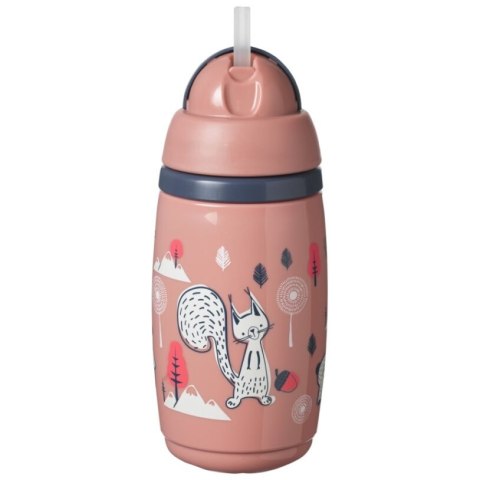 TOMMEE TIPPEE TTP447825 Bidon ze słomką Superstar 266ml różowy TOMMEE TIPPEE TTP447825 Bidon ze słomką Superstar 266ml różowy