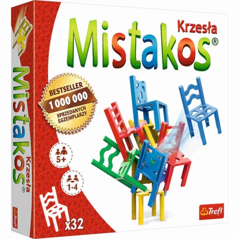 TREFL 02074 Gra Mistakos krzesła 4-os TREFL 02074 Gra Mistakos krzesła 4-os