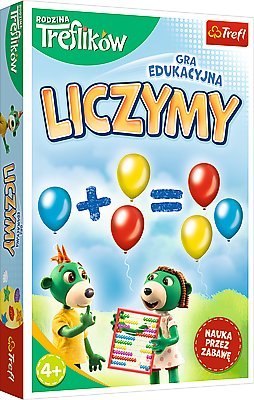 TREFL 02257 Gra Liczymy - Rodzina Treflików TREFL 02257 Gra Liczymy - Rodzina Treflików