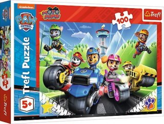 TREFL 16430 Puzzle 100 Psi Patrol na motorach