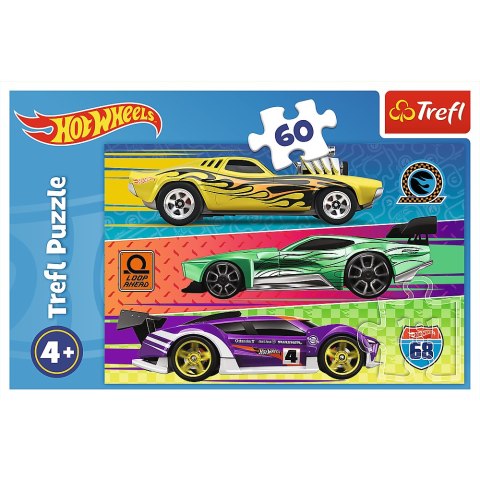 TREFL 17389 Puzzle 60 Wyścig / Hot Wheels TREFL 17389 Puzzle 60 Wyścig / Hot Wheels