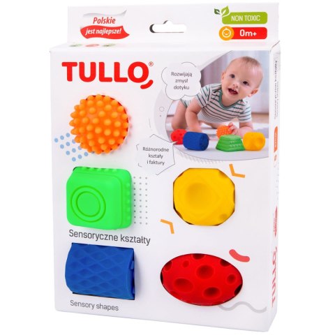 TULLO 421 Sensoryczne kształty 5 szt TULLO 421 Sensoryczne kształty 5 szt