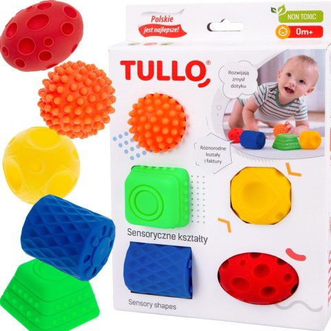 TULLO 421 Sensoryczne kształty 5 szt TULLO 421 Sensoryczne kształty 5 szt