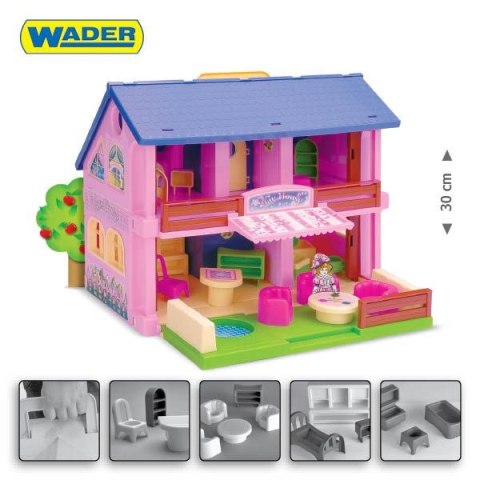 WADER 25400 Play House - Domek dla Lalek WADER 25400 Play House - Domek dla Lalek
