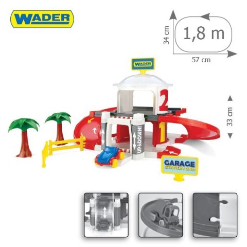 WADER 50300 Garaż z windą - 2 poziomy WADER 50300 Garaż z windą - 2 poziomy