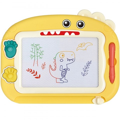 WOOPIE 48181 Tablica magnetyczna Dinozaur żółta WOOPIE 48181 Tablica magnetyczna Dinozaur żółta